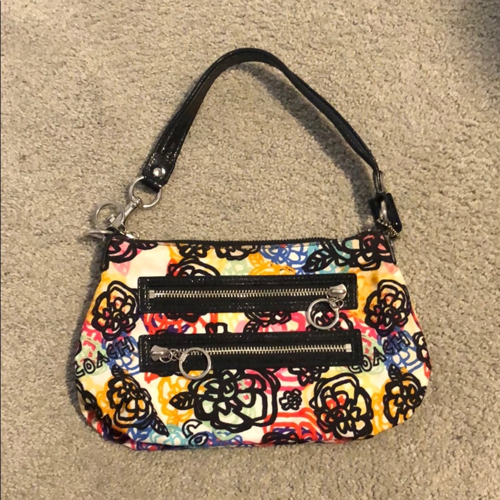 Floral Coach Purse
